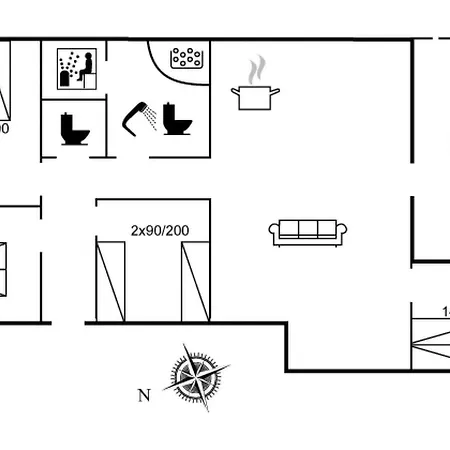 Aksel - 150m From The Sea By Interhome Hébergement de vacances